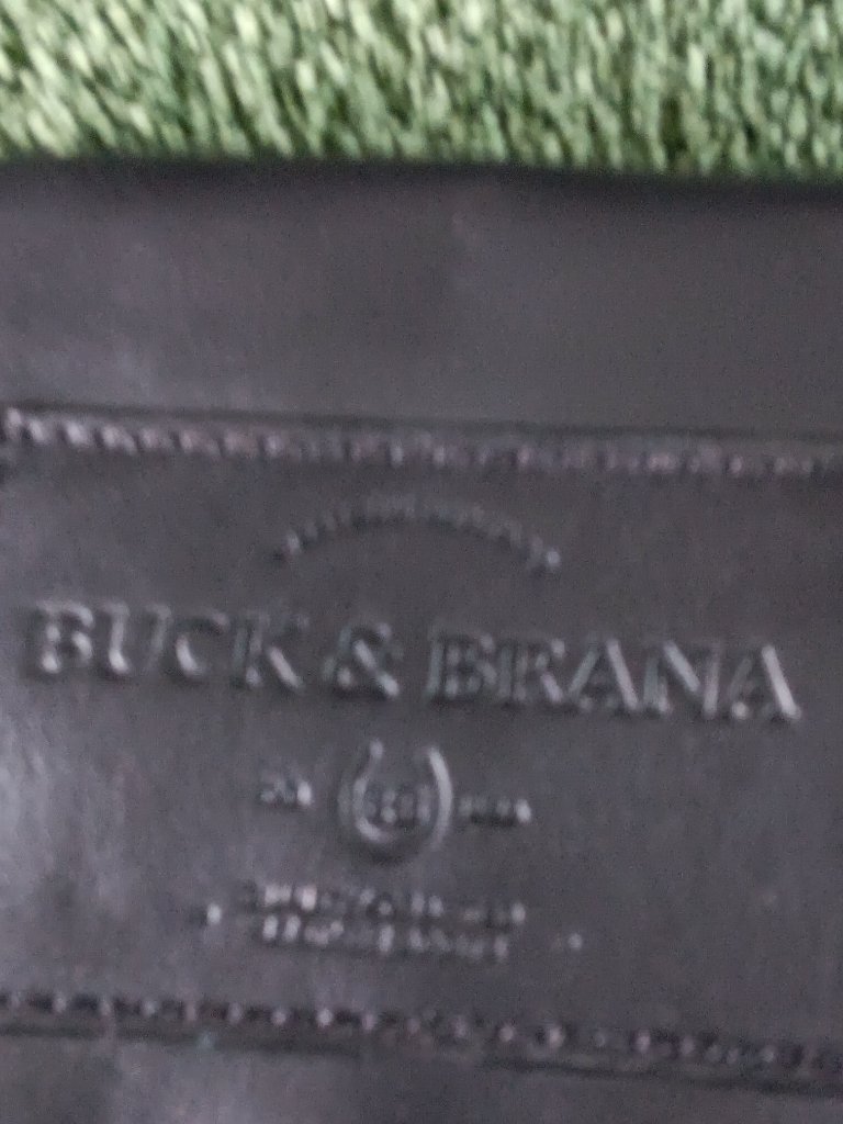 Buck And Brana Leather Backpack Great For Motorcycle Traveling.